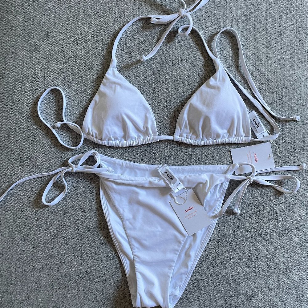 Andie Bikini string - White